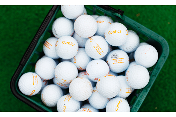 10% extra korting op de driving range ballen!